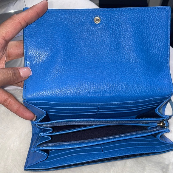 See By Chloe Long Wallet in Blue - Picture 6 of 15